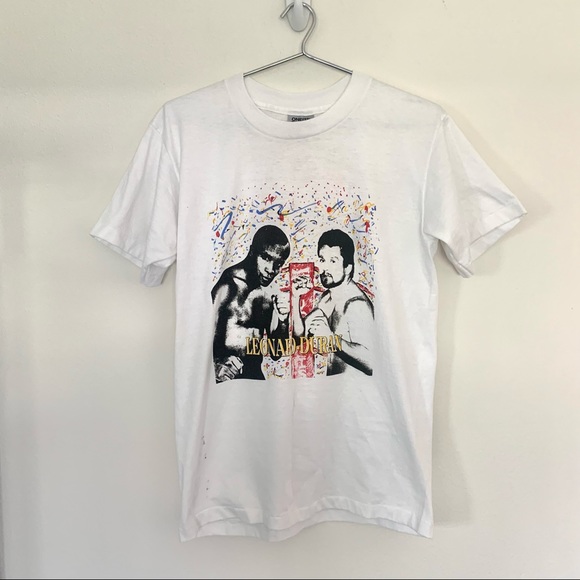 VTG Leonard VS Duran III Uno Mas Tee Single Stitch - Picture 2 of 12